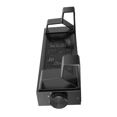 Base refrigerante ajustable para laptop Angoily RGB Negra miniatura 1