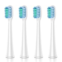 Amazon.co.jp: 子供用電動歯ブラシ交換ヘッド 4個入り (ブラック