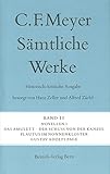 Novellen I: Das Amulett, Der Schuss von der Kanzel, Plautus im Nonnenkloster, Gustav Adolfs Page (Sämtliche Werke. Historisch-kritische Ausgabe) - Conrad Ferdinand Meyer 