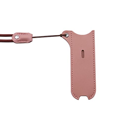 ZUYOOK PU Leather Case Lanyard Necklace case for J-U-UL/R-E-LX/MO-TI/YO-OZ Or Similar Sized Lanyard Leather Pen Cover