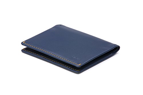 Preisvergleich Produktbild Bellroy Herren Leder Geldbörse Slim Sleeve, Farbe: Blue Steel