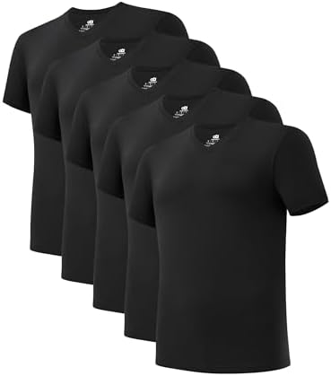 DAVID ARCHY Vest for Men Cotton Undershirts Fresh Stretch Men's Tank Tops Fit Moisture-Wicking Breathable Smooth Underwear Mens Tees Sleeveless T-Shirts