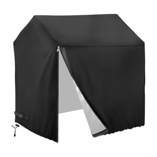 Cubierta de jardín contra polvo y viento funda protectora casa juegos 160cm 7