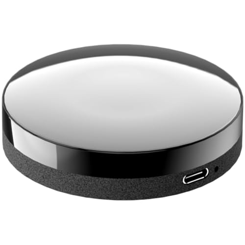 Gettimore WiFi - Mando a distancia para aire acondicionado con control de voz y aplicación de CA infrarroja, compatible con Xiaomi Mi Home y Home Platforms, color negro