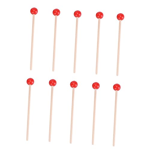 UPKOCH 15個木製ハンマー おもちゃ ベビービート 幼児用 ミニ 子供用知育玩具 手と目の協調性 遊び 学び