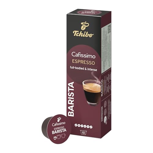 Tchibo Cafissimo Cápsulas de Café Espresso Intense Aroma, Pack de 10 Unidades