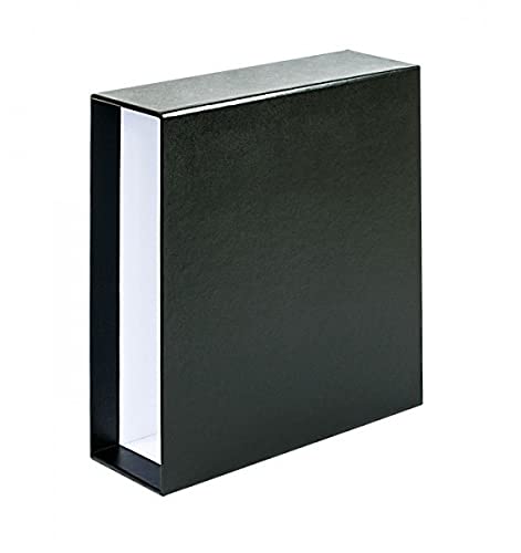 Boîtier de protection Lindner 1301 - S rigide couleur noire opaque