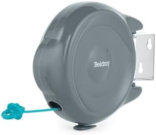 Beldray Retractable Clothesline – 15 Metre Drying Space, Anti-Sla...