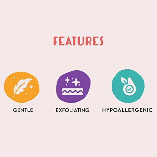 Image of Bathing Accessories Combo of 4- Bath sponge| Body scrubber| Long lofa| Foot scrubber| Bath brush| Back Long lufa| Body wash scrub| Body Cleaning Bathing Loofah For Women Men & Kids (Colour Purple)