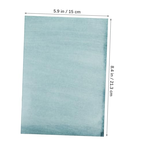 DIYEAH 32sheets Sun Print Paper Kit with Panel High Sensitivity Cyanotype Paper for DIY Arts and Crafts Projects Natural Fiber PVC Material - Thumbnail 6