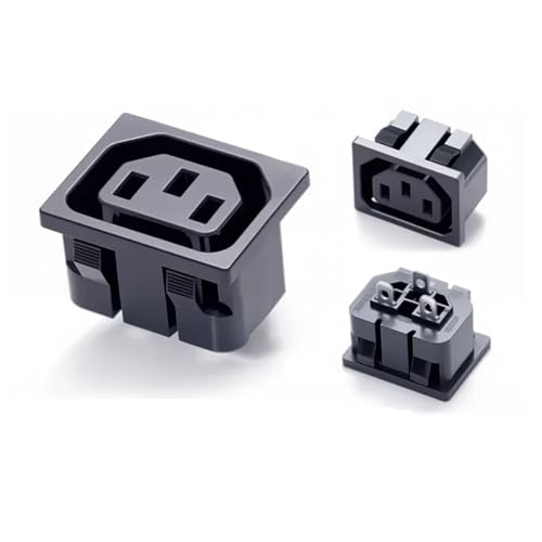 Prise IEC 320 C13 C14 mâle femelle 3 broches avec fusible 250V 10A interrupteur commutateur secteur