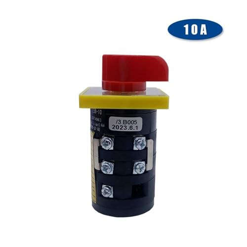 Interruptor de leva rotatorio de 3 posiciones para transferencia manual tripolar HZ5B-10/3 3