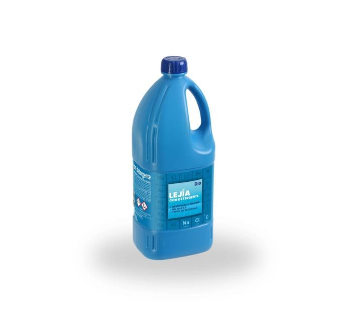 DIA Lejía con Detergente, Limpiador Multiusos, Botella 2 Litros