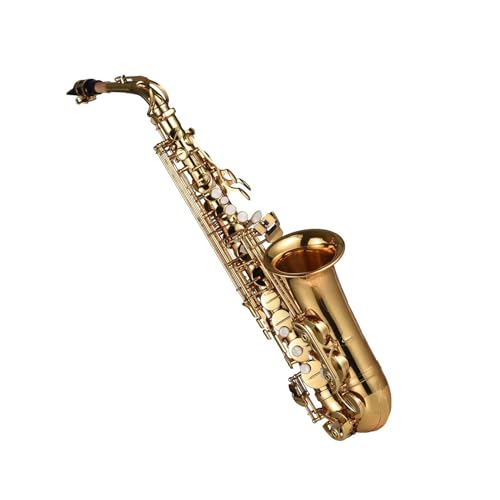 Coude En Laiton Pour Saxophone Alto - Accessoire Compact 2.45 Cm, Doré, 116 G - Améliore Le Son Et La Portabilité