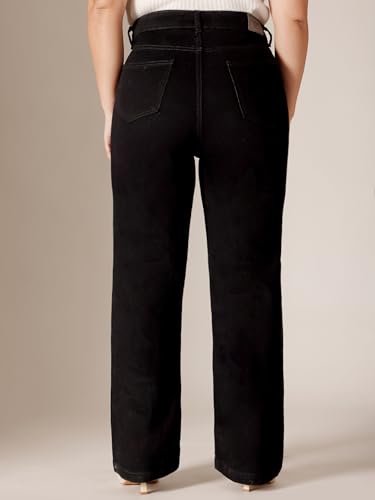 Image of Miss Chase A+ Women's Bootcut High Rise Regular Stretchable Denim Jeans
