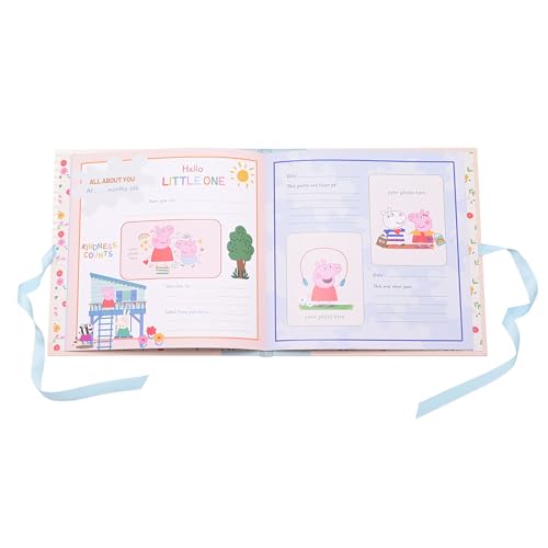 Peppa Pig My First Year Record Book : le cadeau de naissance idéal