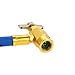 Aupoko R134A AC Refrigerant Charge Hose, 1/2” Acme Can Opener Tap Dispensing Piercing Valve, and Recharge Hose with Pressure Gauge, Fits for Car AC Air Conditioning Refrigerant