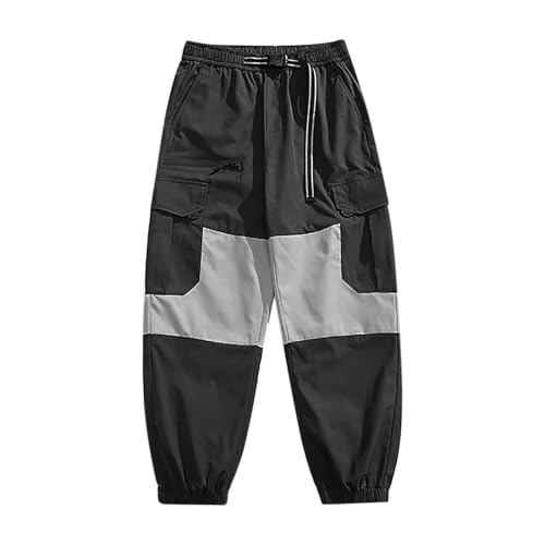 Pantalon de survêtement homme stretch jambe large avec cordon - 3
