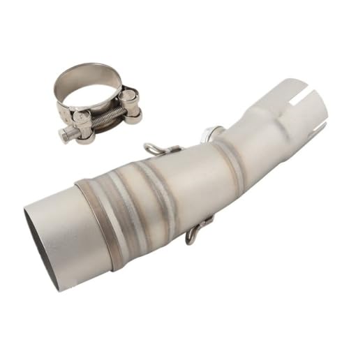 Tubo medio XMAX 300 y 250 con acople de 51 mm para mejorar flujo y sonido de escape
