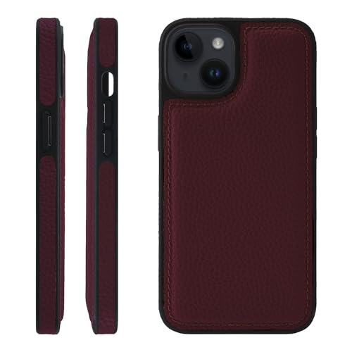 HANATORA for iPhone 14 �P�[�X �{�v �ϏՌ� �o���p�[�^ �X�}�z�P�[�X �X�}�z ���ʖ{�v �V�������N���U�[ �M�t�g ���C�� WPG-14-Wine