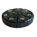 Produktbild Pillendose klein Rund 7 Tage Medikamentenbox 7 Fächer Tablettenbox Pillendosen Tabletten Wochenbox (Schwarz)