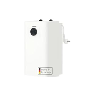 Neueste Generation STIEBEL ELTRON Boiler UFP 5 Trend mit thermostop-Funktion, sehr kompakt, Untertischboiler 5 Liter Niederdruck, mit Stecker 230V, 2 kW, Made in Germany, 204966