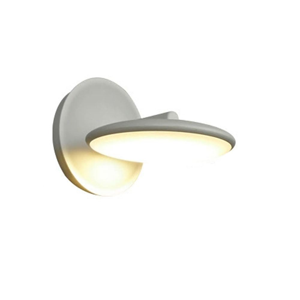 Applique murale extérieure led 12w ip65 étanche blanche orientable luminaire intérieur salon
