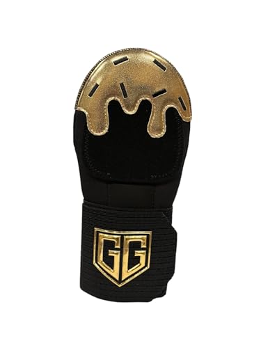 Youth Baseball/Softball Sliding Mitt - Ice Cream Frosted Drip (Gold)