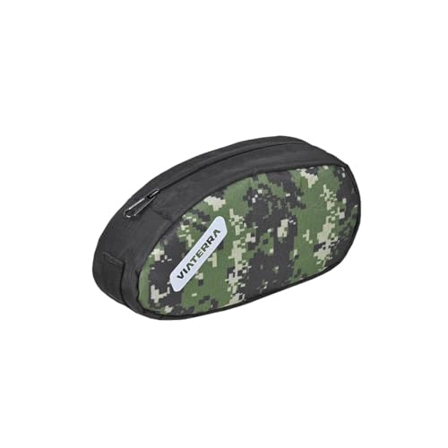 Image of ViaTerra Cycle Seatpost Bag | Carry Essentials | Under seat Storage | Secure mounting (Camo)