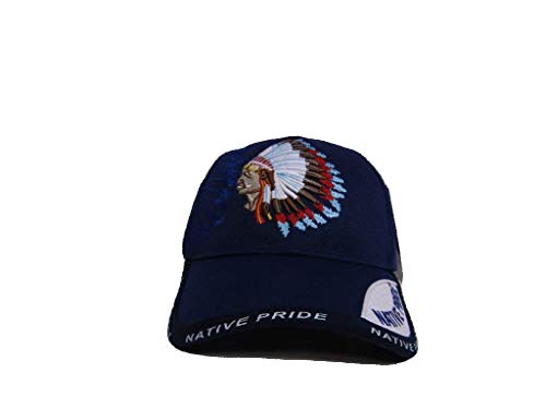 Gorra estilo béisbol azul Native American Pride miniatura 4