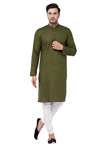 Ensemble pyjama kurta homme en toile de coton de qualité VASTRAMAY AB