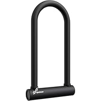 Sportneer Fahrradschloss, 18mm Bügelschloss mit verstellbarer Halterung & Schlüssel Anti-Diebstahl sichere Schlösser für Fahrräder, E-Bikes, Motorräder, Motorroller