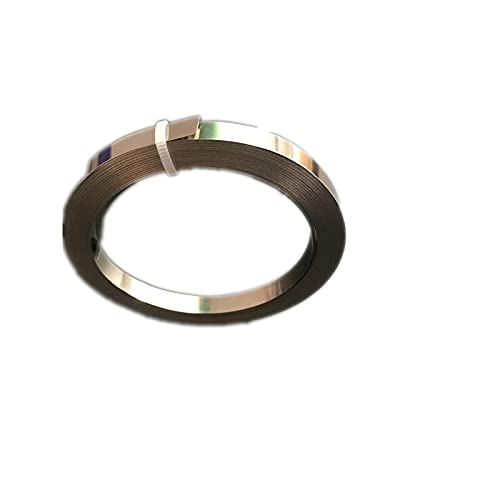 Davitu Wires & Cables - Nichrome Flat Heater Wire for Heating Element 10M Length 0.15/2mm Thickness - (Length: 0.15x12mm)