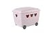 Produktbild BranQ - Home essential - Multifunktionsbehälter für Spielzeug Bear 55 l, BPA-freier Kunststoff PP, Pink, 53,4x39,8x37 cm (LxHxB)