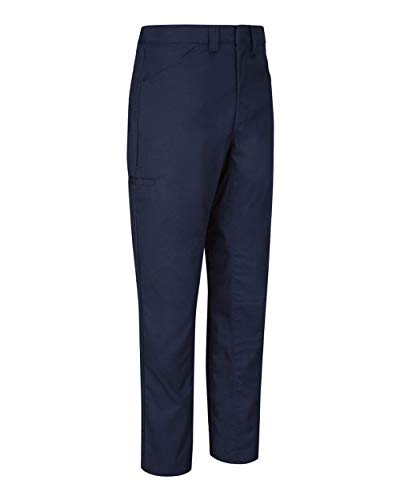 Red Kap Men's Lightweight Crew Pant, Black, 46W X 28L #TOP16