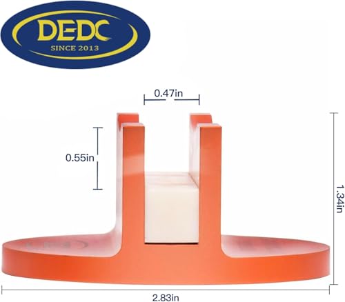 Image of DEDC Universal Aluminum Grooved Magnetic Jack Pad, Jacking Puck Pinch Weld Frame Rail Adapter, Oil Change Mush Haves, Change Tire Repair Tires Oil Must Have, for Car SUV Truck Pickup Sedan MPV Wagon