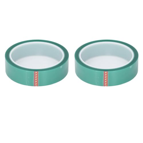 Green Insulation Tape, 2PCS High Temperature Tape Green PET Insulation Tape Thermal Insulation Tape, Electrical Tape