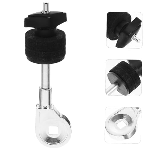 Totority Cymbal Stacker Mount para kit de batería, accesorio de percusión compatible con varios tambores, instalación fácil, montaje estable para platillos miniatura 4