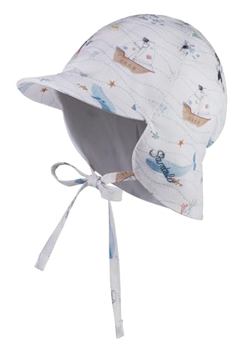 Gorra con protección para el cuello Sterntaler de piratas para niños aventureros