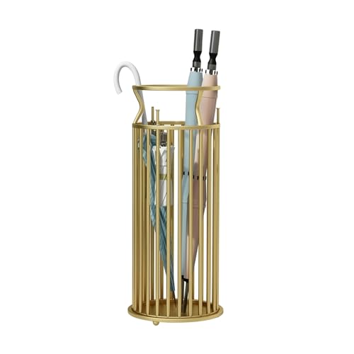 Porte-parapluie support autoportant compact et robuste en métal - 2