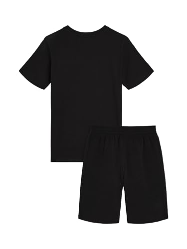 Image of PUMA Kids Graphic T-Shirt & Fleece Short Set (Toddler)