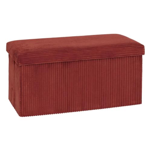 Paris Prix Atmosphera Créateur d'intérieur - Banquette Coffre Pliable Arum 76cm Ambre