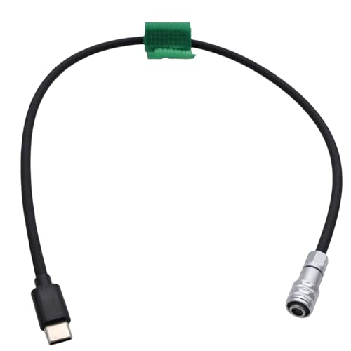 Cable para alimentar BMPCC 4K desde gimbal DJI RS4 solucionando la falta de bateria 4