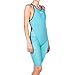 ARENA Powerskin Carbon Flex VX Women's Open Back Racing Swimsuit, Turquoise/Black, 32