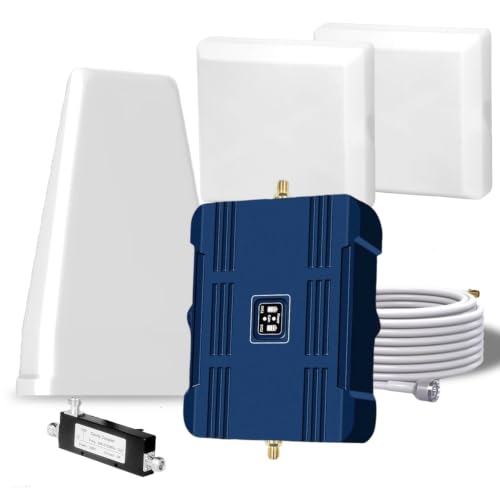 Image of Cell Phone Booster for Home & Multi-Room,Up to 7,000 sq ft,Cell Phone Signal Booster for Band 5 /12 /13 /17,Boost 5G 4G Data for All U.S. Carriers FCC Approved