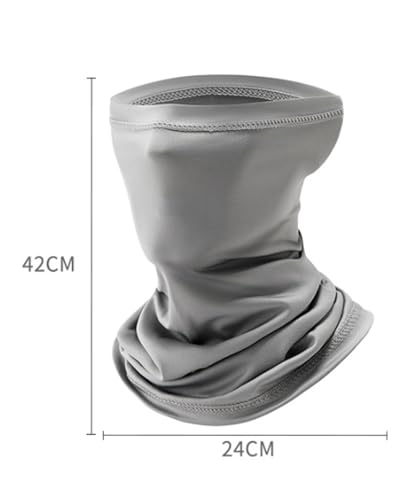 3PCS Colors Cooling Neck Gaiter Face Cover Scarf, Soft Windproof, Hiking Cycling Running UV Protection Mask for Men,3