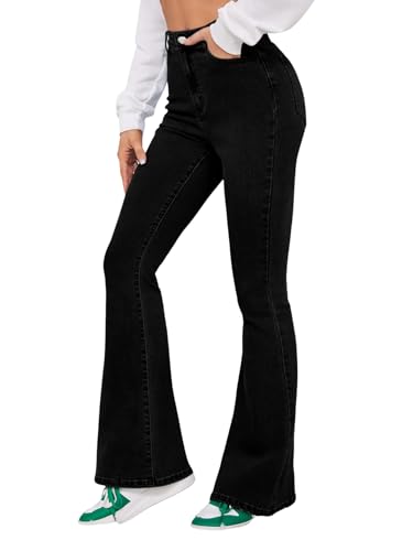 Image of Solid Low Waist Bootcut Denim Jeans for Women's & Girls'