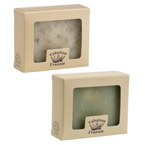 Fabulous Frannie Lavender & Tea Tree Herbal Soap Bundle | Natural Soap Bars with Pure Essential Oils | Handcrafted Bath Soap for Daily Cleansing | 4 oz Each image 4
