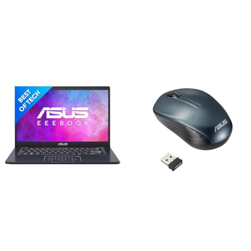 Image of ASUS Eeebook 14, 14-inch (35.56 cms) HD, Intel Pentium Silver N6000, Thin and Laptop (4GB /256GB SSD /