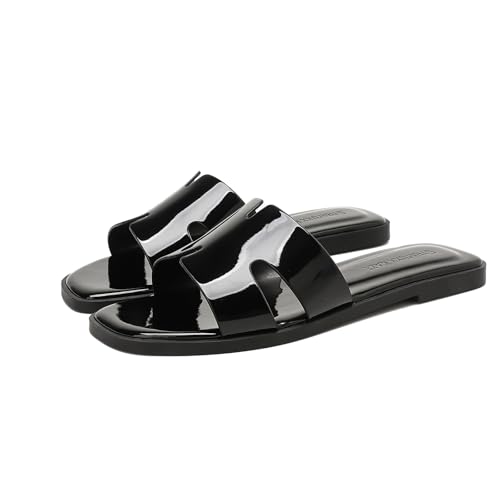 Image of Stratuxx Kaze Women's Open Toe Flat Dress Slide Sandals